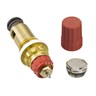 Integrated valves, RA, G 1/2 A, Presetting: yes, Contents of set: Valve, protective cap, 1 plug