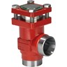Check valve, CHV-X 15, Direction: Angleway, Connection standard: ASME B 36.10M SCHEDULE 80