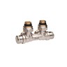 H-piece valves, RLV-KDV, 15, Angle right