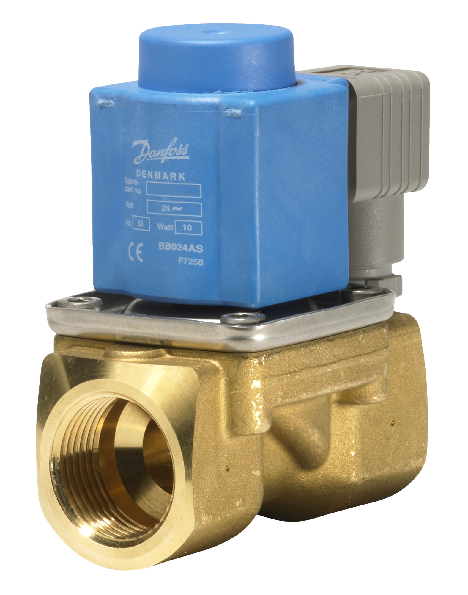 Kompletny zawór elektromagnetyczny Danfoss EV220B z cewką
