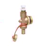 Manual air vent with three way ball valve
