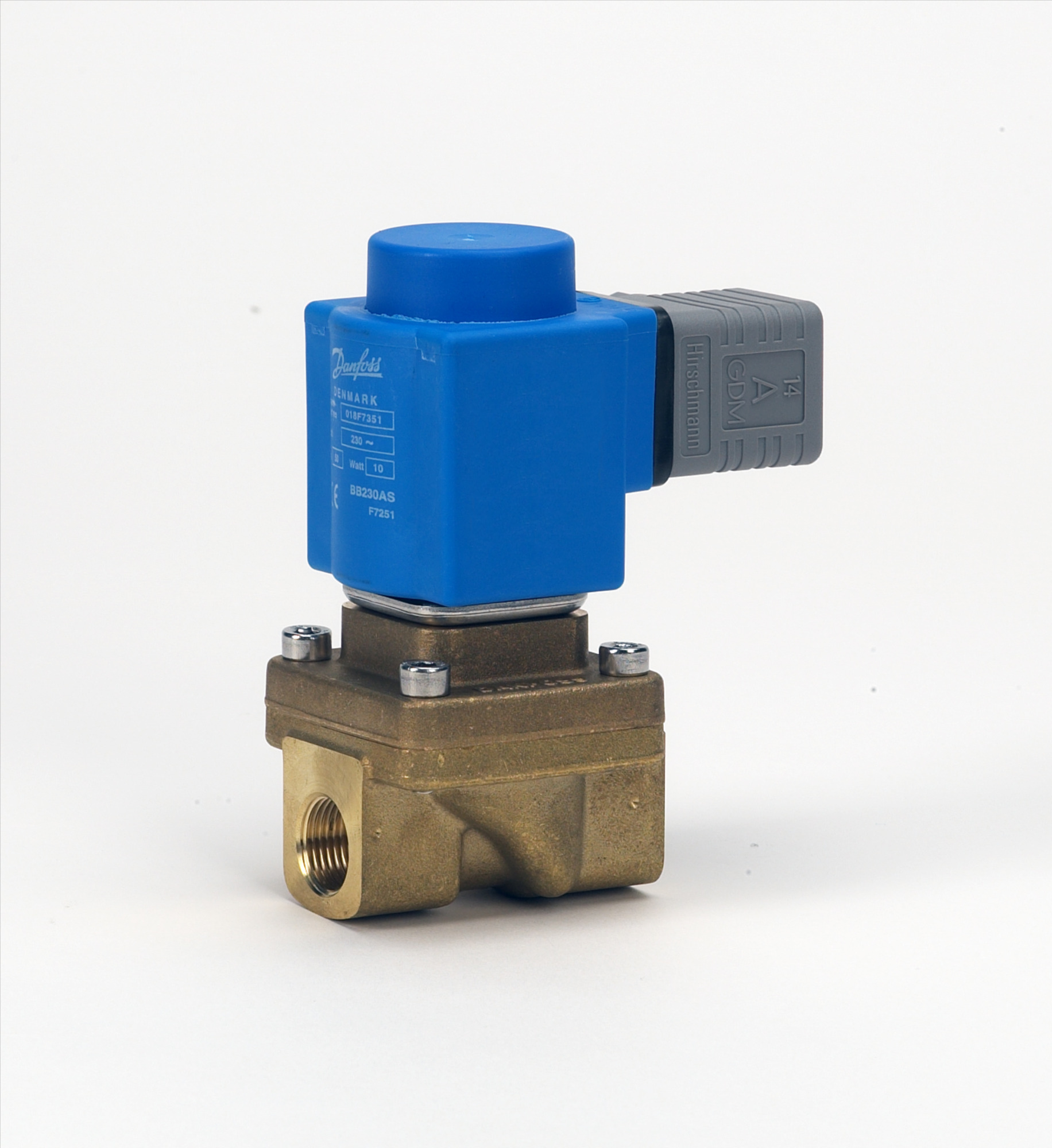 Kompletny zawór elektromagnetyczny Danfoss EV250B z cewką