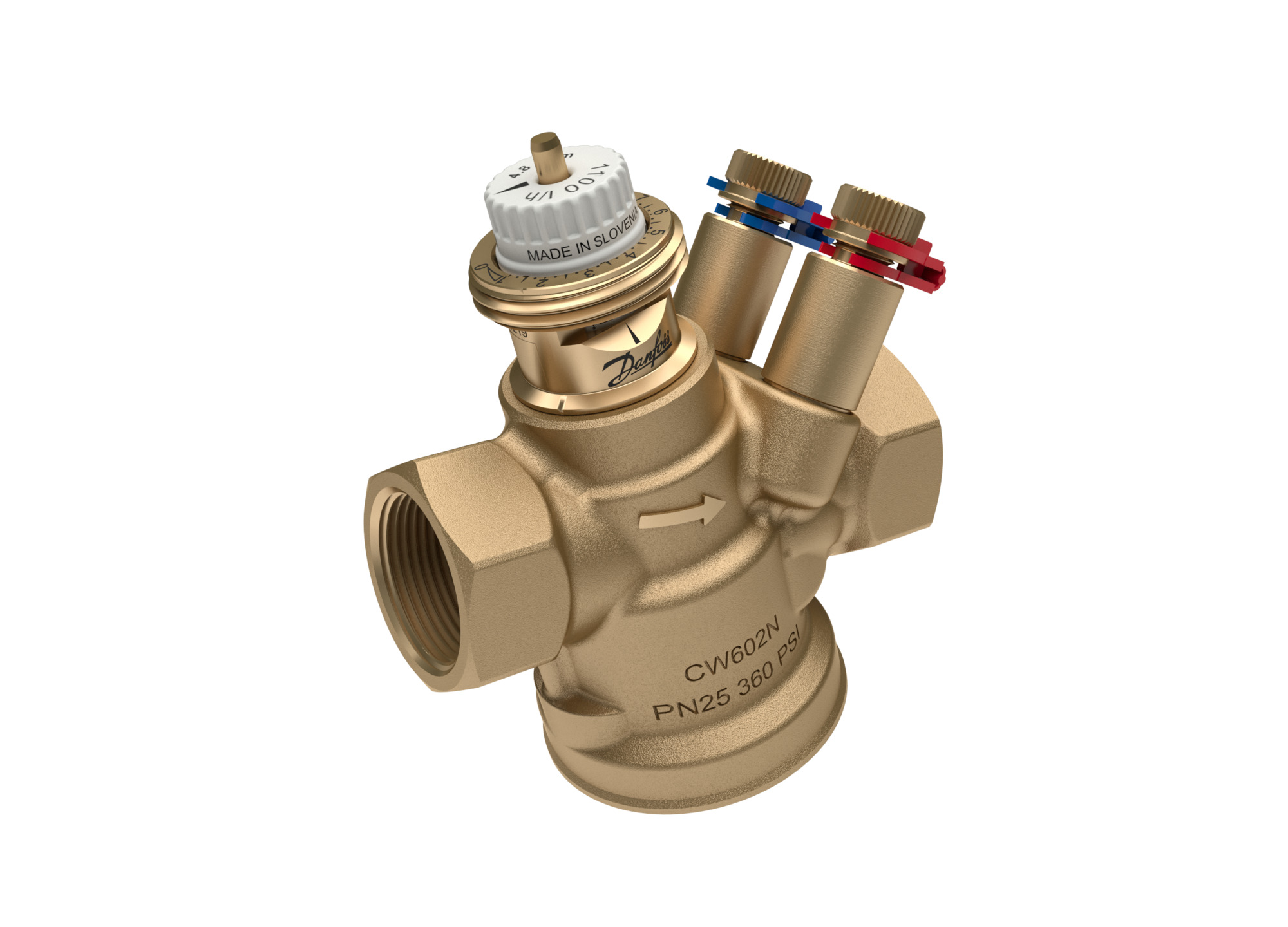 AB-QM, DN 15, Test plugs: With test plugs, Internal thread ISO 7/1