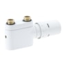 VHX sets (living design), VHX-DUO, RAX, Recht, dubbele 50mm-aansluiting, Wit RAL 9016 VHX sets (living design), VHX-DUO, RAX, Recht, dubbele 50mm-aansluiting, Wit RAL 9016