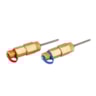 Set meetpluggen, recht, verlengde (2 st., blauw + rood) Set meetpluggen, recht, verlengde (2 st., blauw + rood)