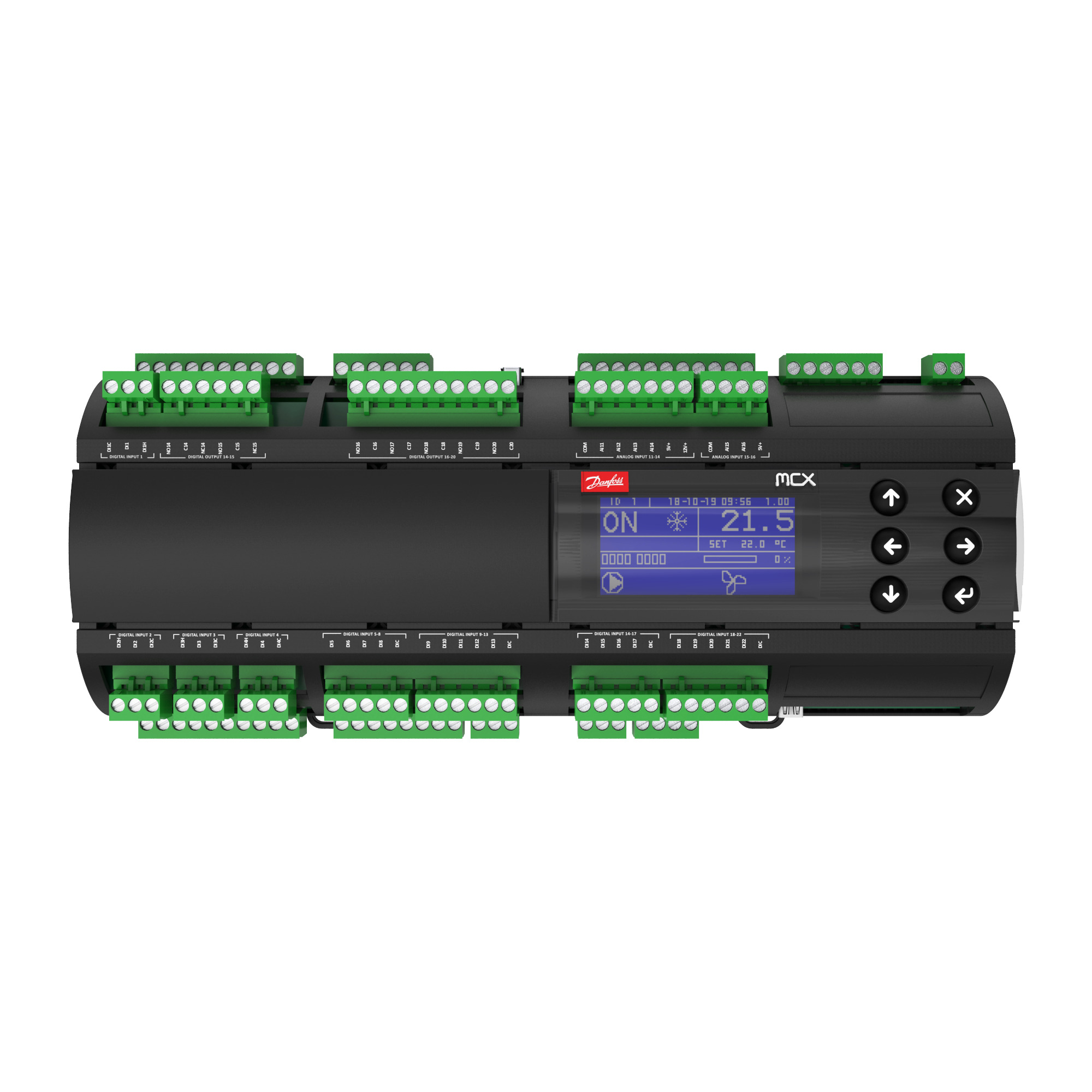 Program. controller, 20 relays, MCX20B2 | Danfoss Climate
