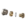 Klemmverschraubungen für Alupex-Rohre, G 1/2" A, 16x2, Vernickelt Klemmverschraubungen für Alupex-Rohre, G 1/2" A, 16x2, Vernickelt