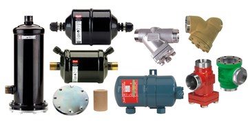 Filters, strainers and oil separators