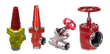 Stop and shut-off Valves for Industrial Refrigeration