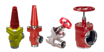 Stop and shut-off Valves for Industrial Refrigeration